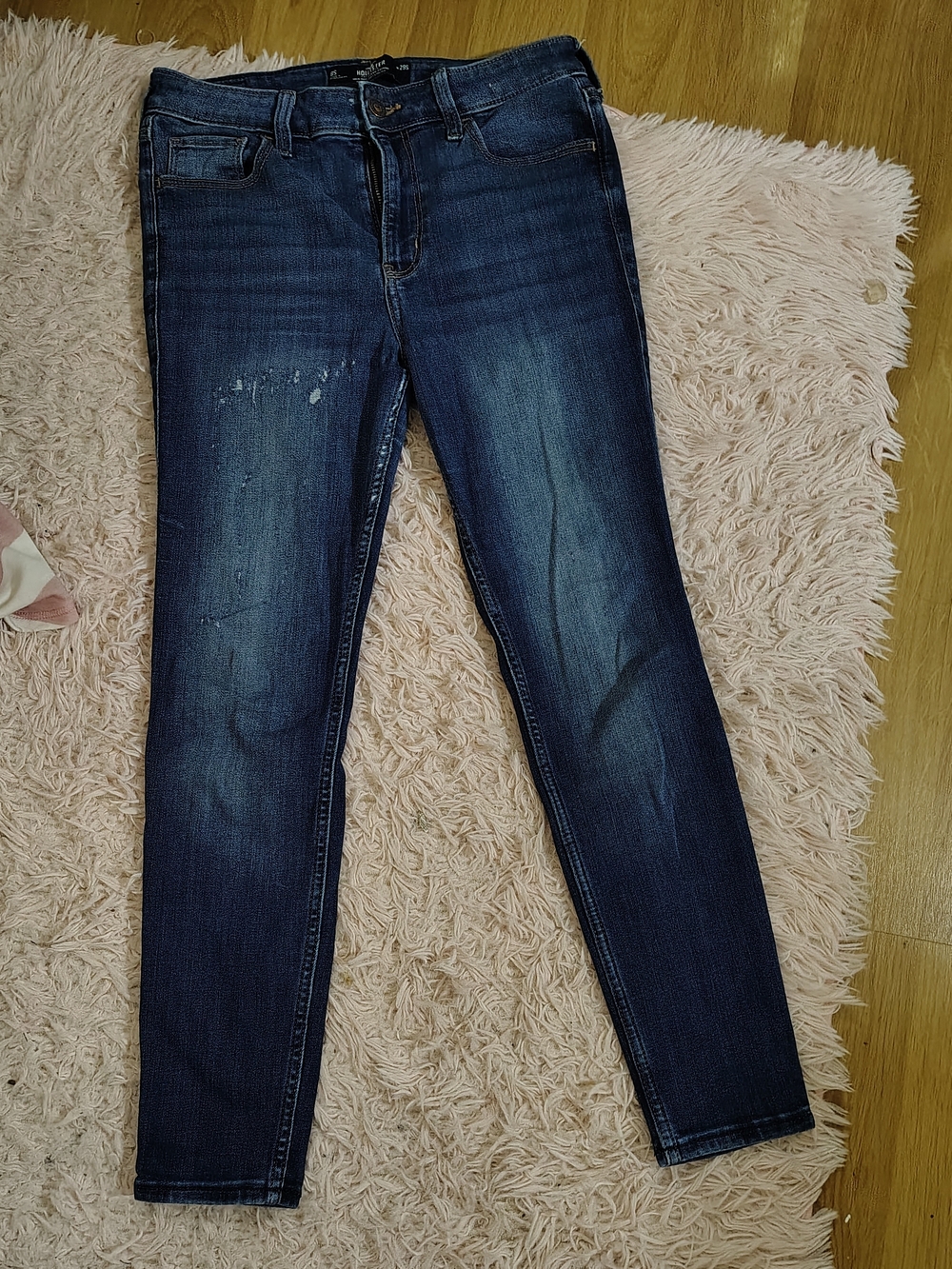 Hollister Dark Blue Women's Skinny Jeans